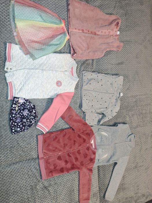 Zestaw komplet paka ubrań dla dziewczynki rozmiar 98