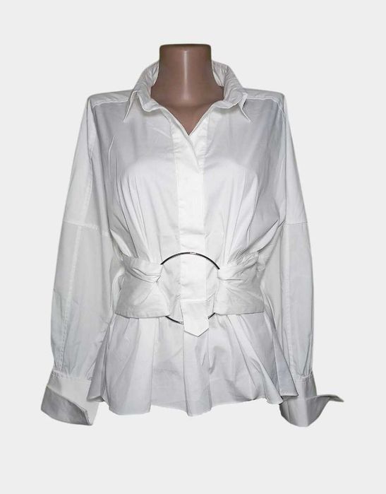 Біла сорочка блуза 48 розмір ZARA