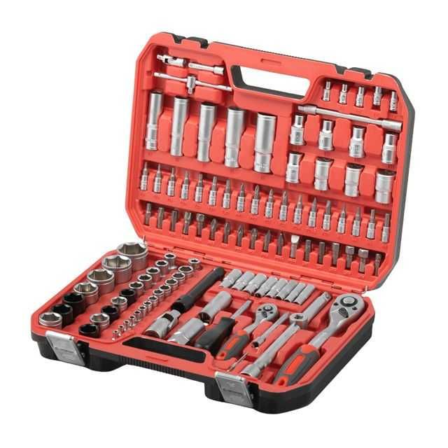 Набір інструментів 1/2" & 1/4" 111од, IMPACT Cr-V INTERTOOL ET-9110