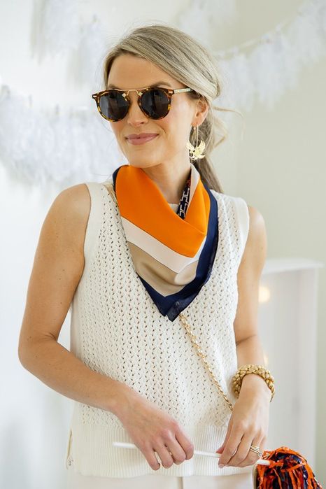 Nowa Ala jedwabna apaszka chusta 70 x 70