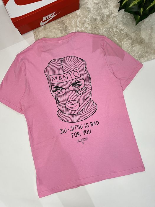 Футболка Manto Maska / Рожева Футболка Манто Маска / Футболка Manto