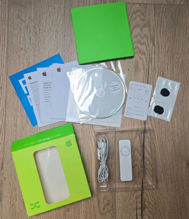 Apple iPod Shuffle 512MB Odtwarzacz Mp3 1 gen Kultowy ! Okazja