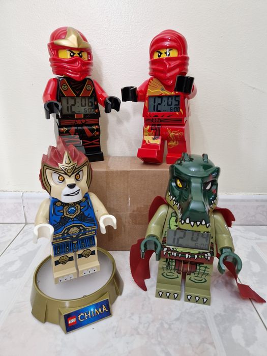Bonecos da Lego com despertador
