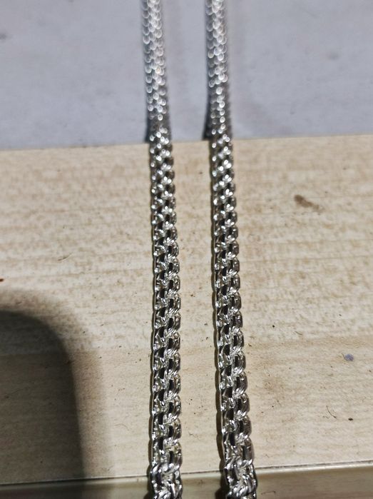 Цепочка серебряная бисмарк плотный 925 проба