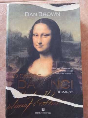 Livro "O Código da Vinci" de Dan Brown