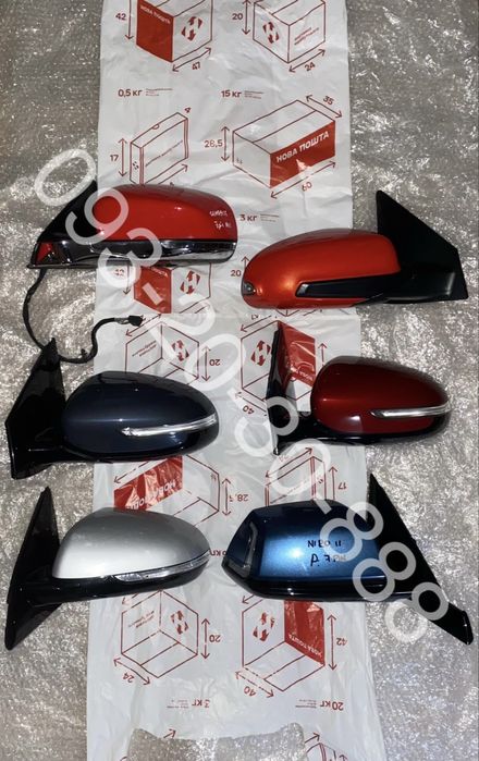 Зеркало NX RX IS CT Rav4 CHR Corolla Camry Yaris Auris Prius Avensis