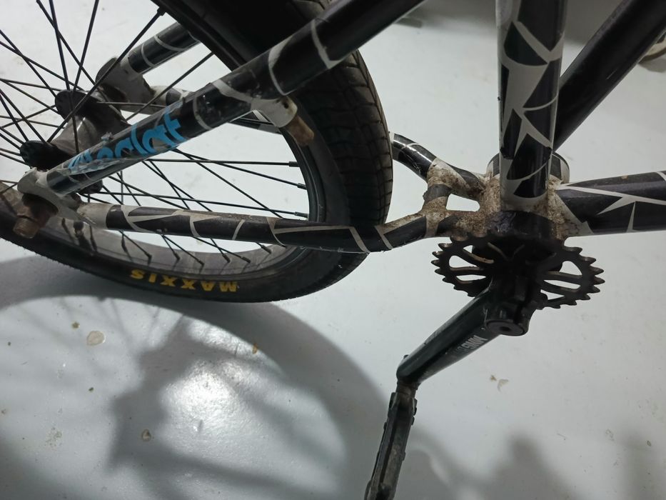 Rower BMX brak łańcucha