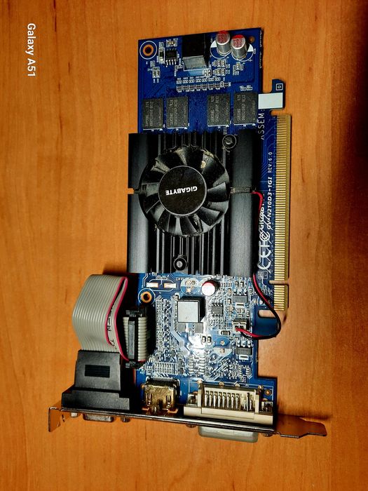 Karta Graficzna Nvidia GeForce GT210 1GB Gigabyte HDMI PCI-E