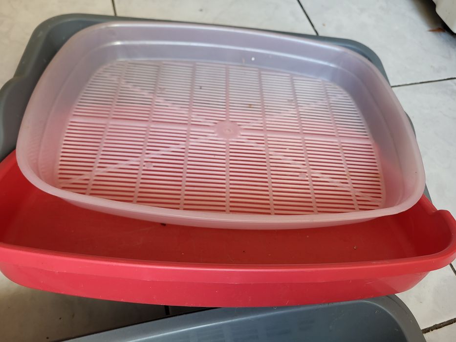 Лоток  для котов б/у