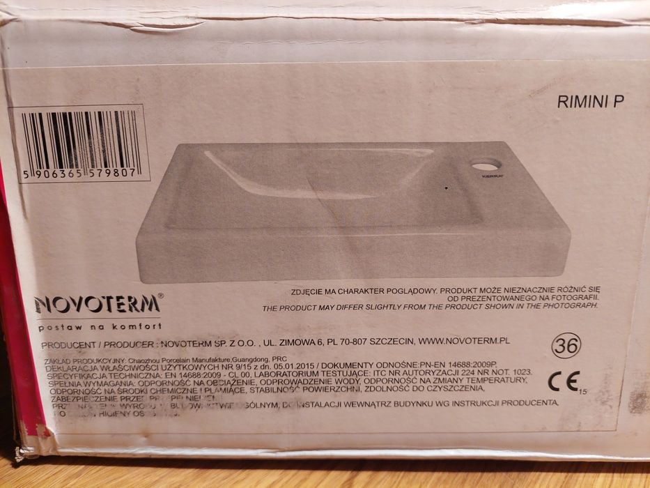 Umywalka Kerra Rimini Prawa