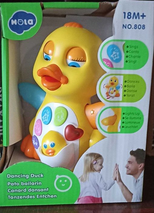 Музыкальная игрушка Желтый утенок