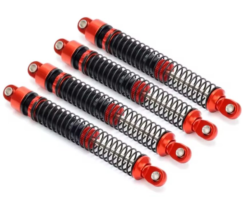 71mm 4 aluminiowe amortyzatory do modelu rc 1:18 1:12 TRX4M WPL MN FMS