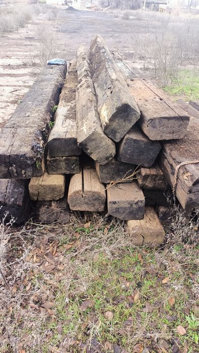 Шпала на дрова и для строительства
