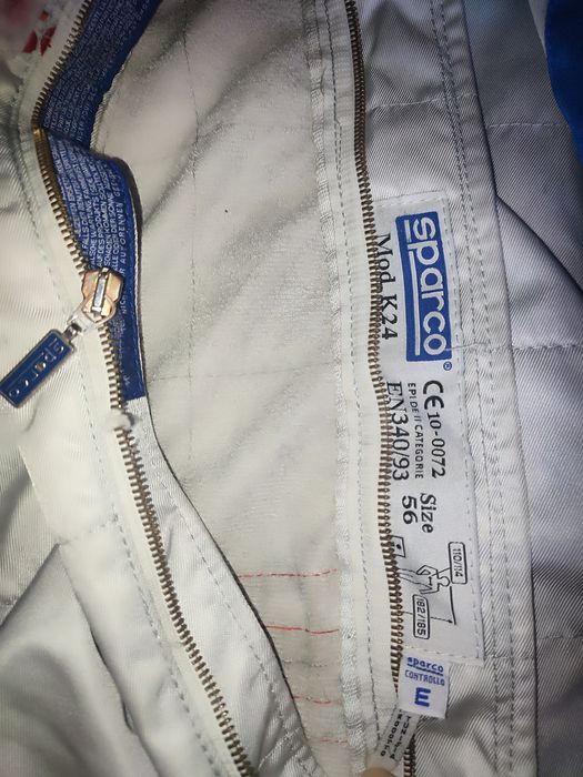 Sparco energy мужской картинг комбинезон