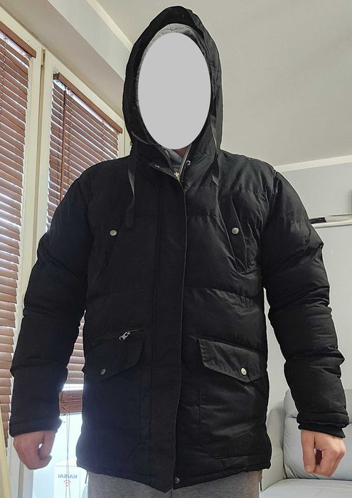 Kurtka zimowa Diverse, gruba, ocieplana z kapturem