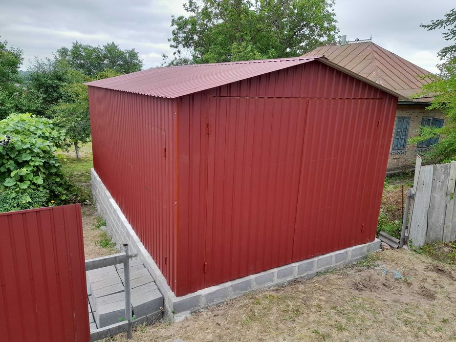 Гарж метелевий металоконструкції