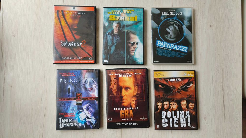Filmy na płytach DVD - VCD
