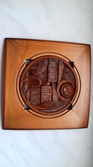 Станковая скульптура 18х18 Старый город  Иван Новаков Болгария