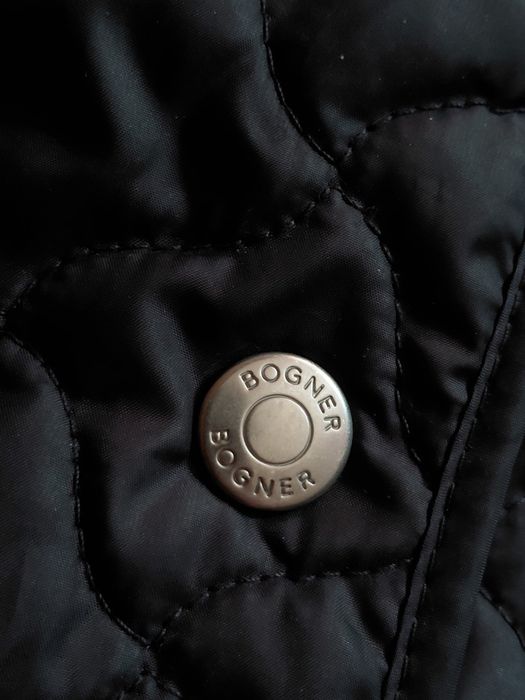 Bogner lekka pikowana kurtka  damska w czarnym kolorze 44
