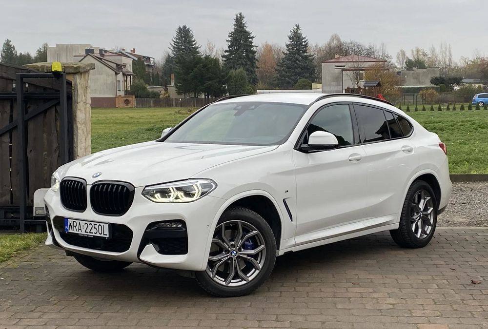 BMW X4 2.0d 190KM M-pakiet xDrive Virtual I rejestracja 2020r Salon Polska