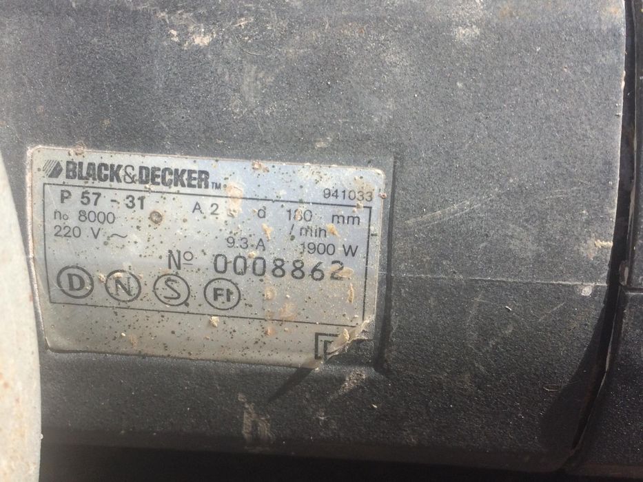 Rectificadora Black Decker