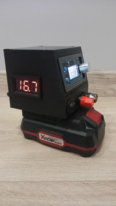 Zasilacz regulowany powerbank akumulator parkside