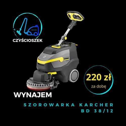 Wynajem Wypożyczenie Profesjonalna Szorowarka Karcher BD 38/12 Kielce