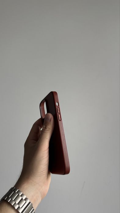 Skórzane Magsafe Etui do Iphone 14 Pro Max Umber