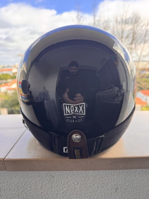 Capacete NEXX X.G200 Tracker Preto/Branco — S — ECE/DOT