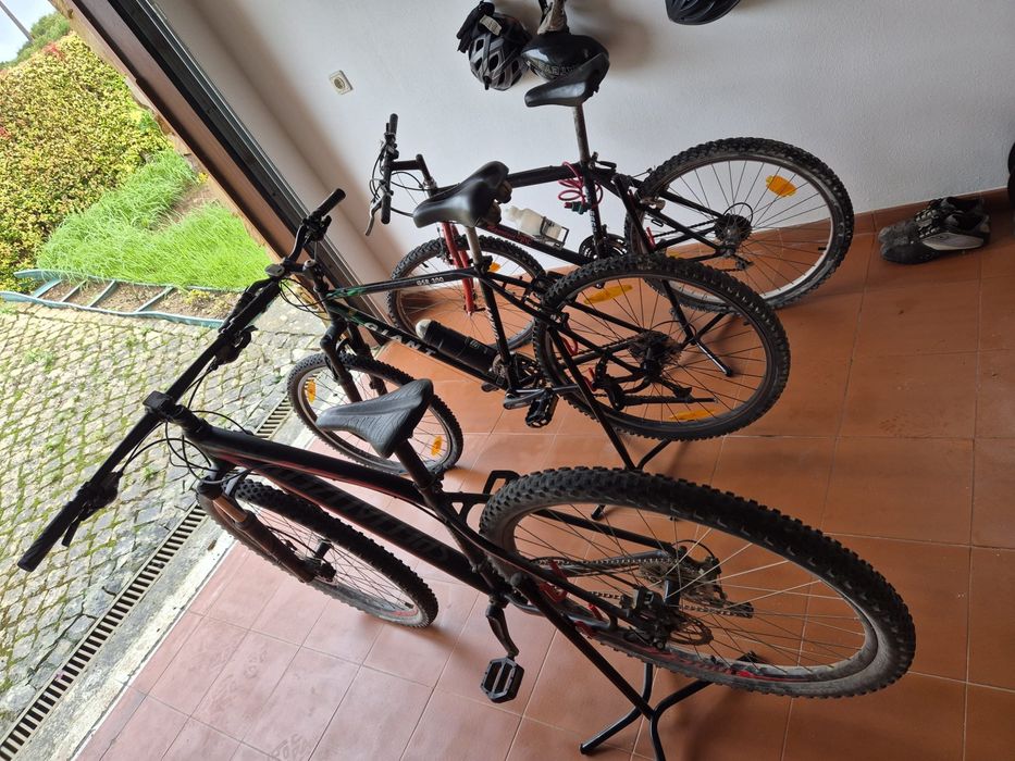 3 bicicletas de montanha