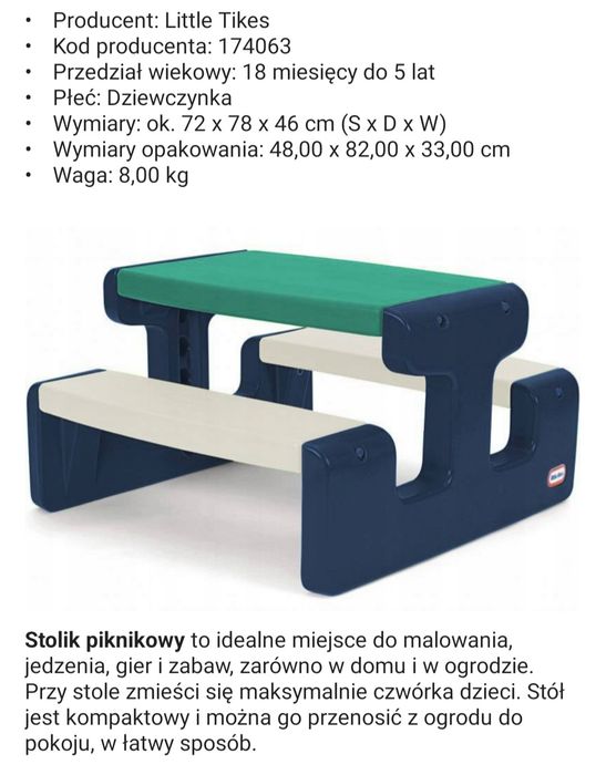 Stoliczek dla dzieci