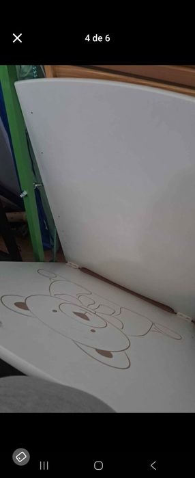 Berço como novo , sem estragos ou danificado