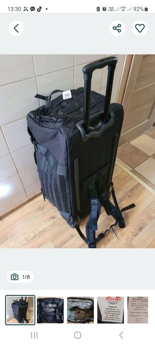 Torba transportowa wojskowa 135 litrów