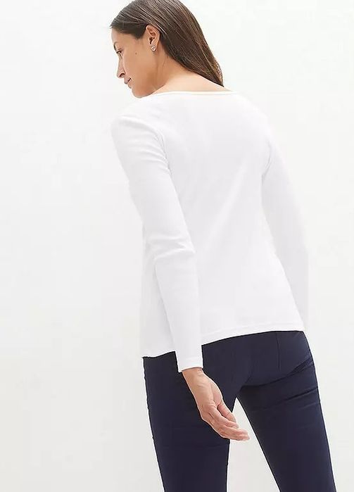 B.P.C 2-pak bluzek prążkowanych ciążowych i do karmienia 44/46.