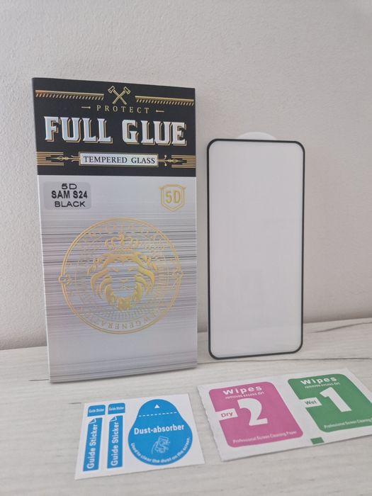 Hartowane szkło HARD Full Glue 5D do SAMSUNG Galaxy S24