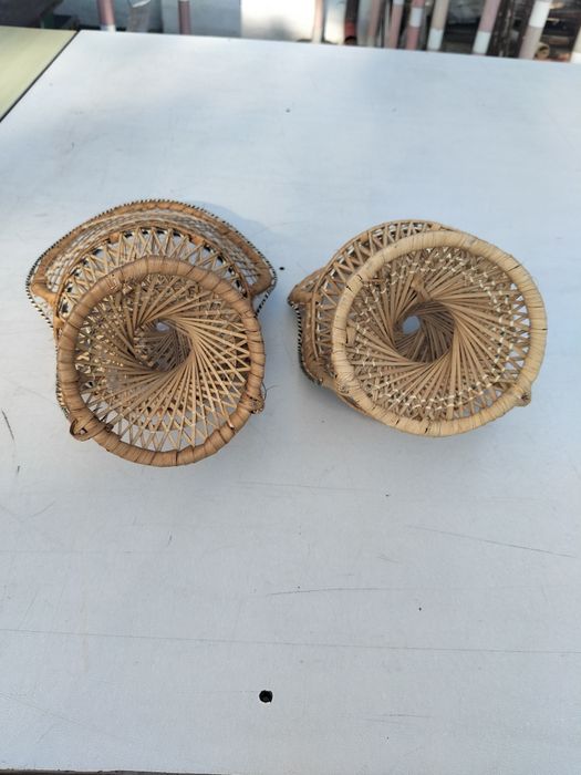 Fotel Paw rattan dla lalki
