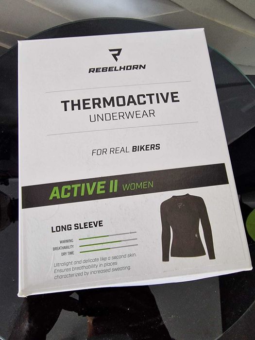 Koszulka motocyklowa termoaktywna Rebelhorn Active II Women 'XS-'L