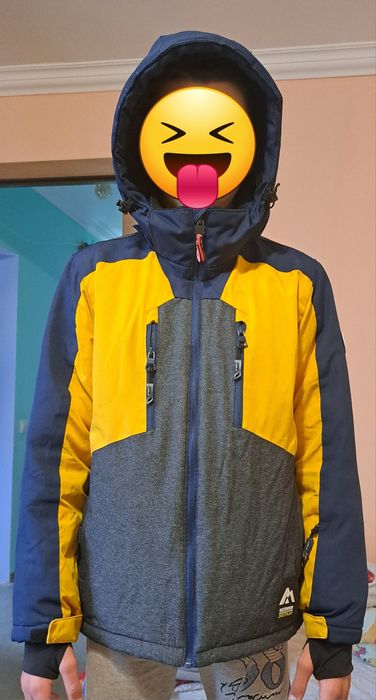 Куртка дитяча лижна Just Play Hallo жовтий (B3358-yellow) 152/158