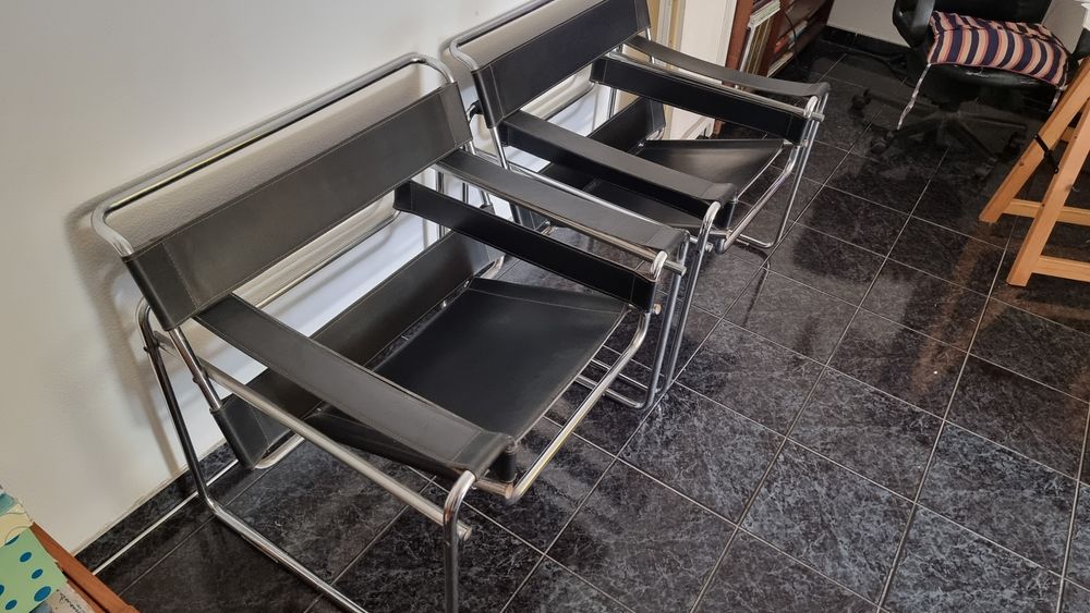 Poltronas Wassily (Design Marcel Brauer)