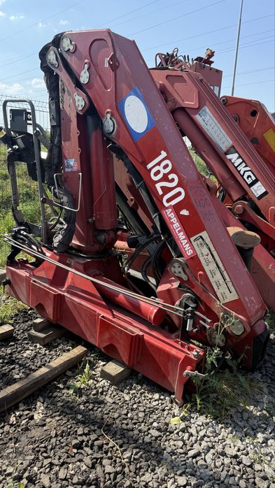 Кран маніпулятор Hmf 1820-3 2014 рік