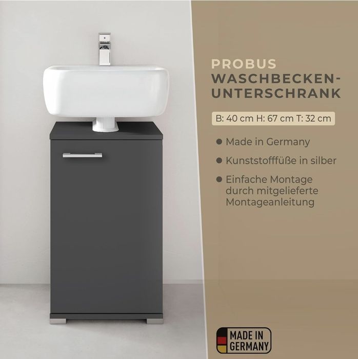 Szafka dolna pod zlew Fackelmann Easy Sink