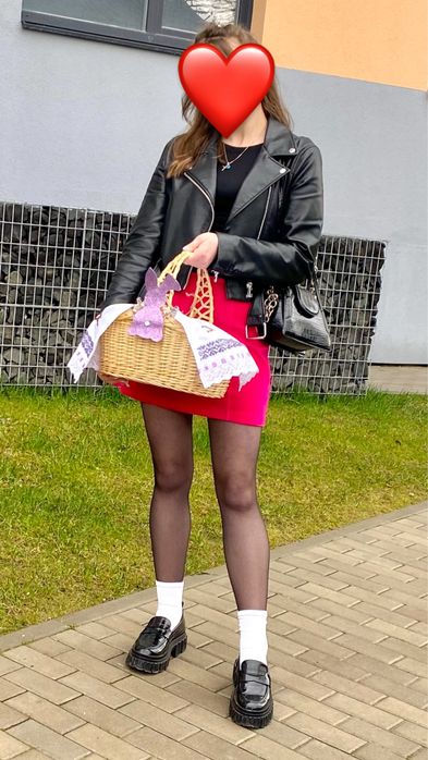 куртка косуха шкіряна Zara