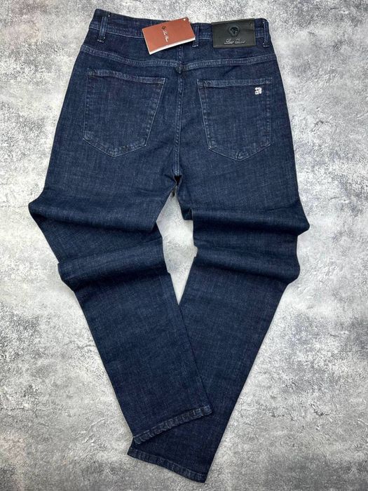 Джинси Loro Piana сині чоловічі джинси лоро піана сині чоловічі