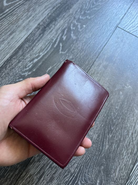 Cartier vintage portfel skórzany