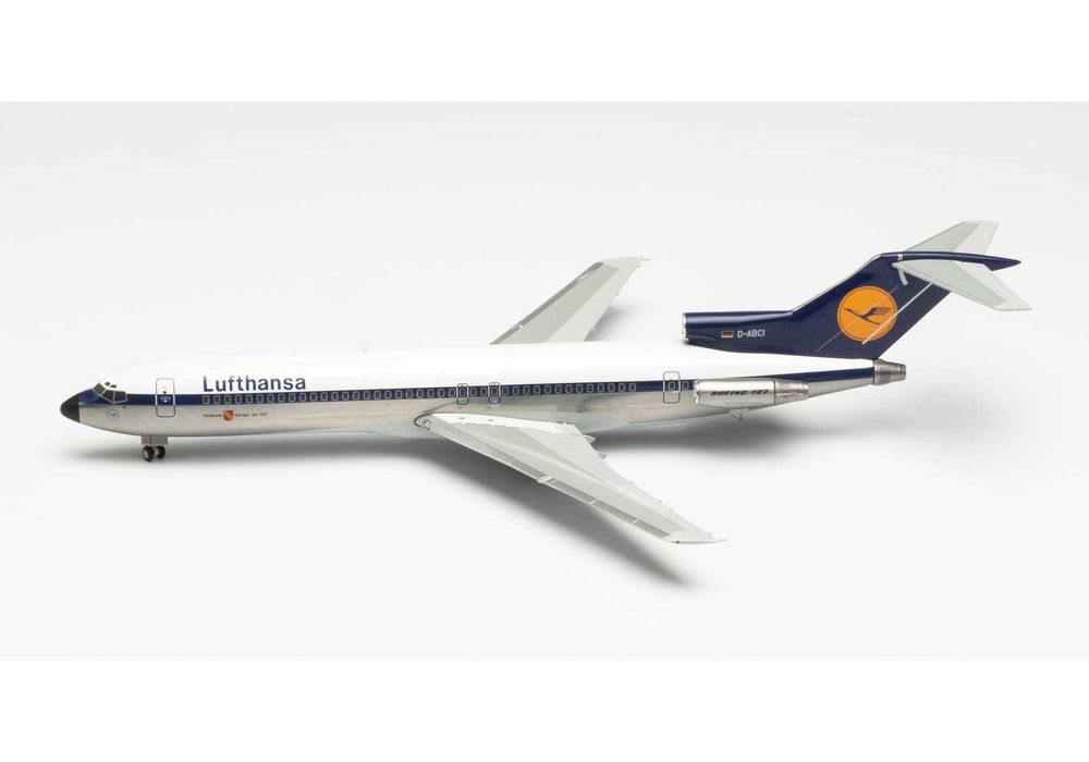 Herpa 571326 Lufthansa Boeing 727.200 - 50th Anniversary of 727.200