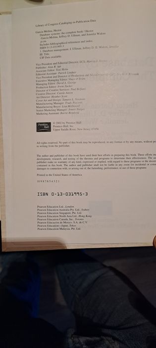 Database systems the complete book