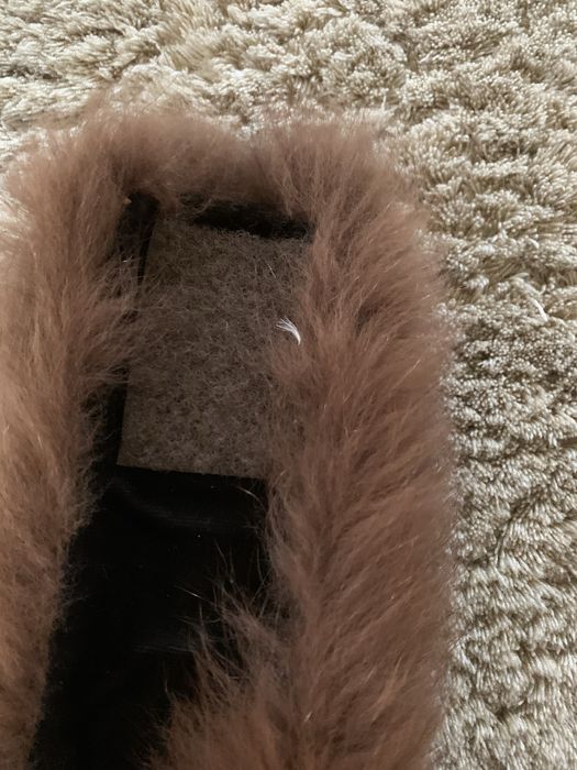 Kołnierz brązowy z lisa