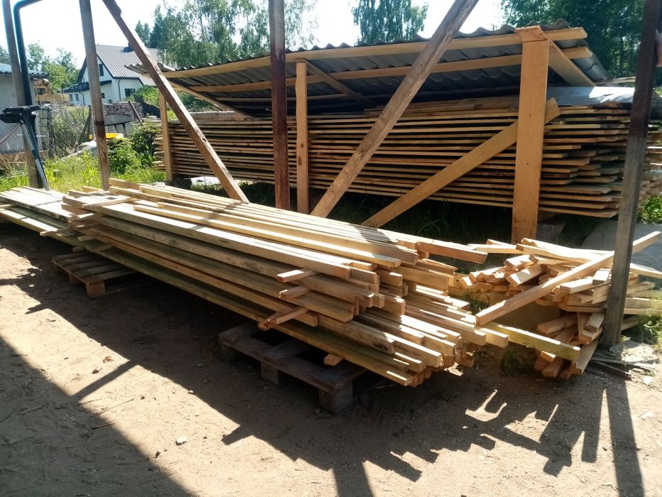 Kantówki, deski calówki i kontrłaty