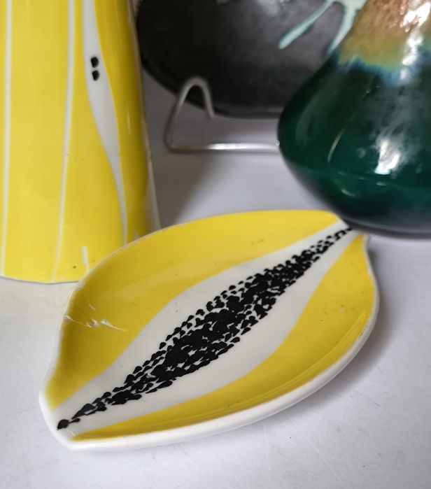 Popielniczka Karolina pikasiak D. Duszniak piękna stara porcelana