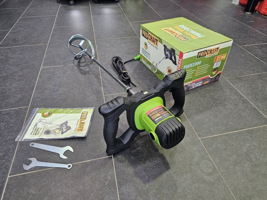 Миксер строительный ProCraft PMM2000 Professional Гарантия Медная Обм.